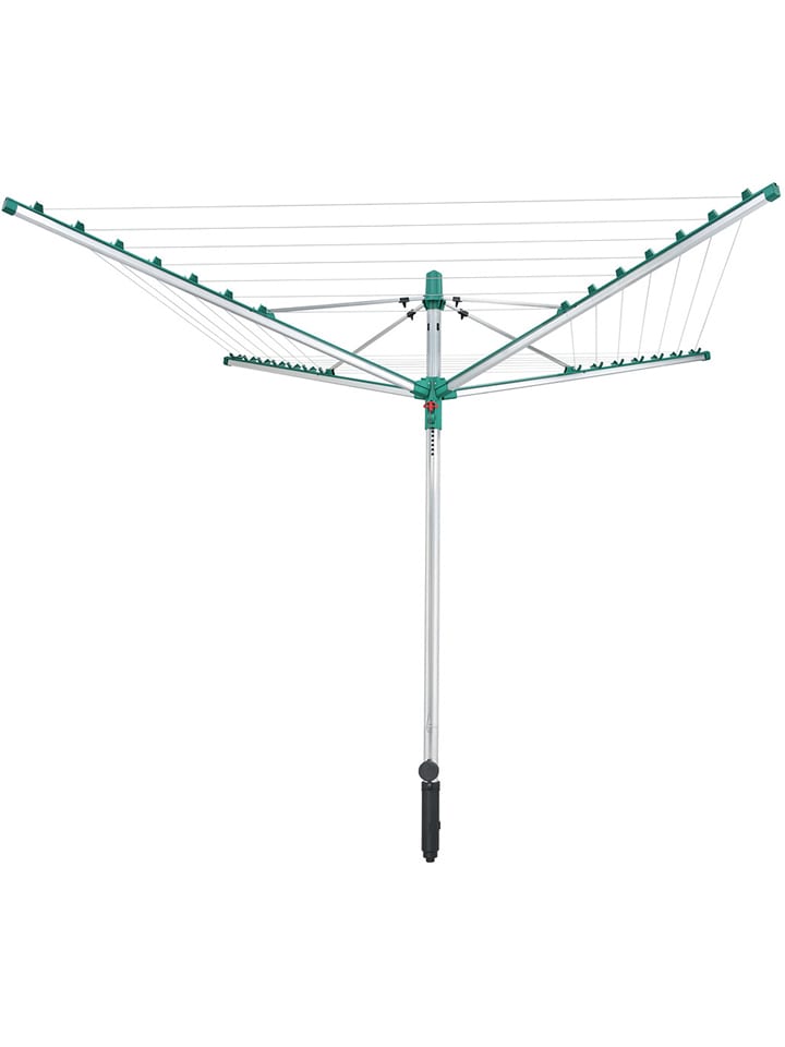 Leifheit Suszarka ogrodowa "Linomatic V 400" w kolorze srebrno-turkusowym na pranie rozmiar: onesize