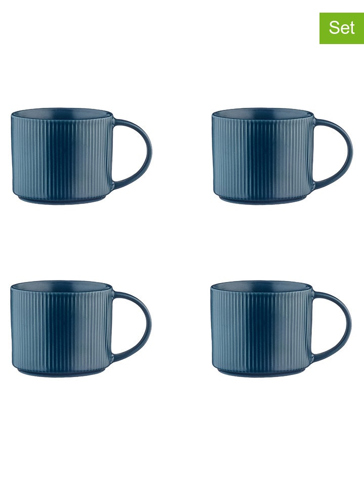 Björn Kubki (4 szt.) "Scandi" w kolorze granatowym - 500 ml rozmiar: onesize