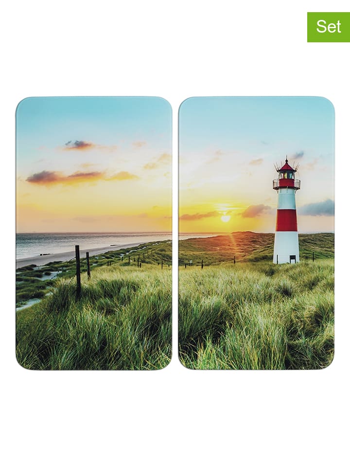 Wenko Płyty ochronne (2 szt.) na kuchenkę - 30 x 52 cm rozmiar: onesize