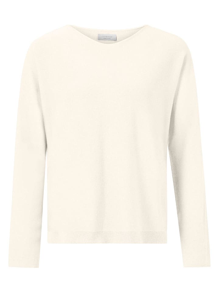 Rich & Royal Sweter w kolorze kremowym rozmiar: M