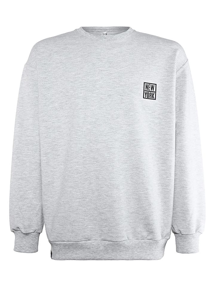 Blue Effect Bluza w kolorze jasnoszarym rozmiar: 140