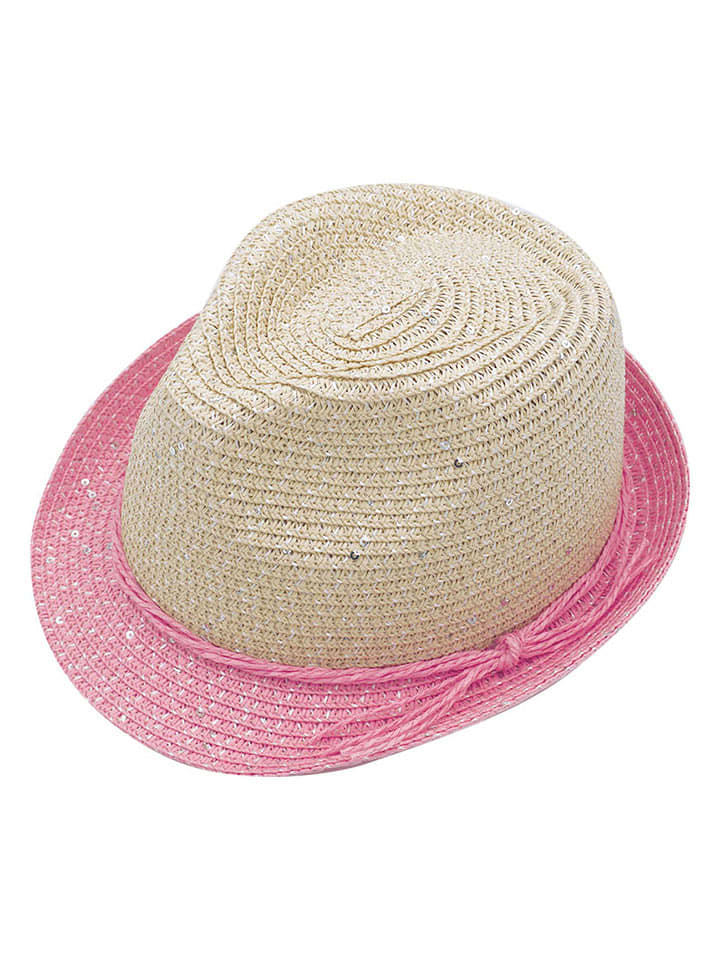 MaxiMo Kapelusz w kolorze beżowo-jasnoróżowym rozmiar: 53 cm