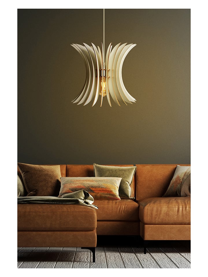 ABERTO DESIGN Lampa wisząca w kolorze białym - Ø 35 cm rozmiar: onesize