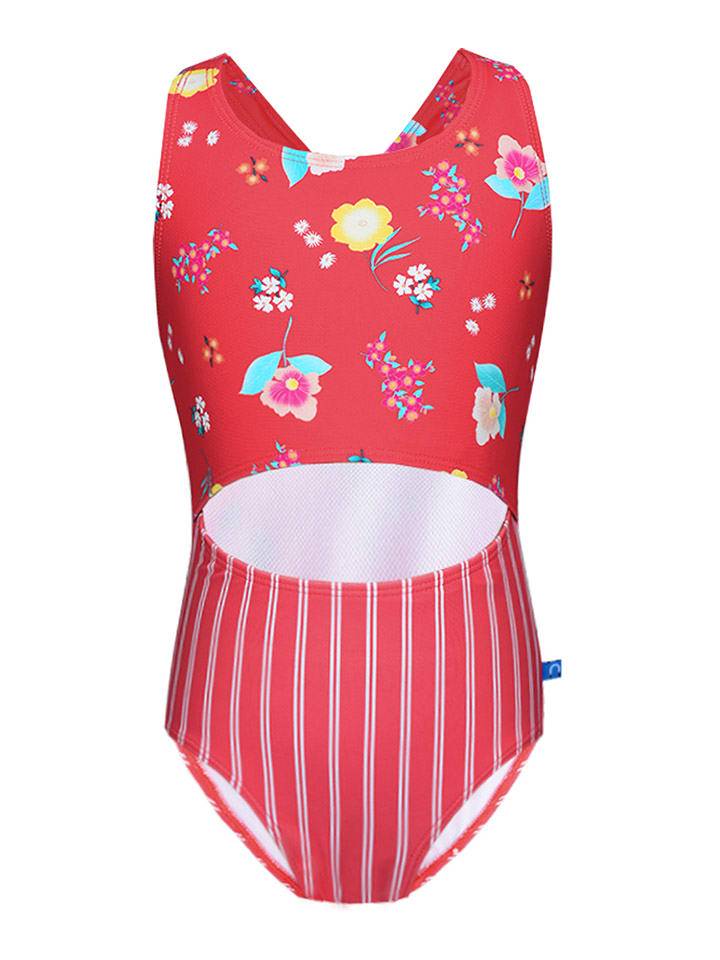 Peek U Strój kąpielowy "Moana" w kolorze różowym ze wzorem rozmiar: 116