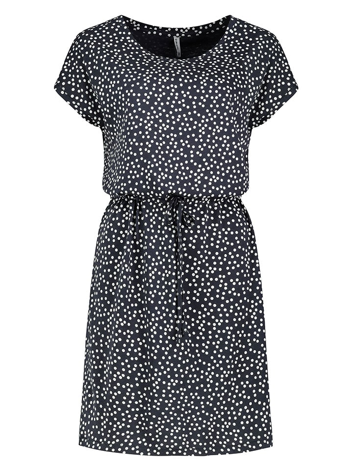 Sublevel Sukienka w kolorze granatowo-białym rozmiar: M