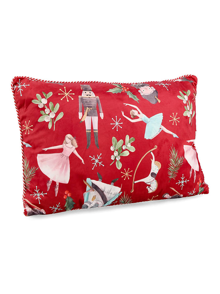 Bizzotto Poduszka "Lukas" w kolorze czerwonym - 40 x 60 cm rozmiar: onesize