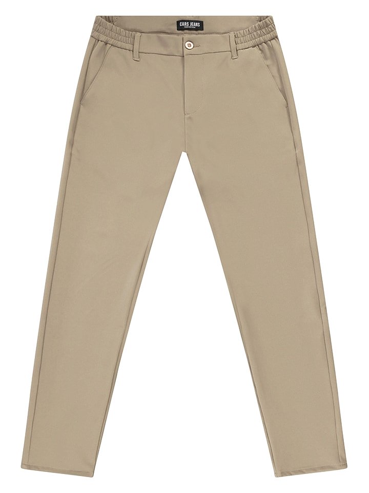 Cars Jeans Spodnie "Daxton" w kolorze beżowym rozmiar: M