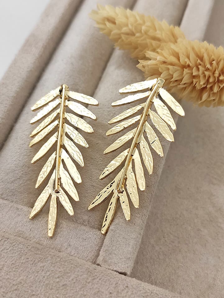 Nakkash Pozłacane kolczyki-wkrętki rozmiar: onesize