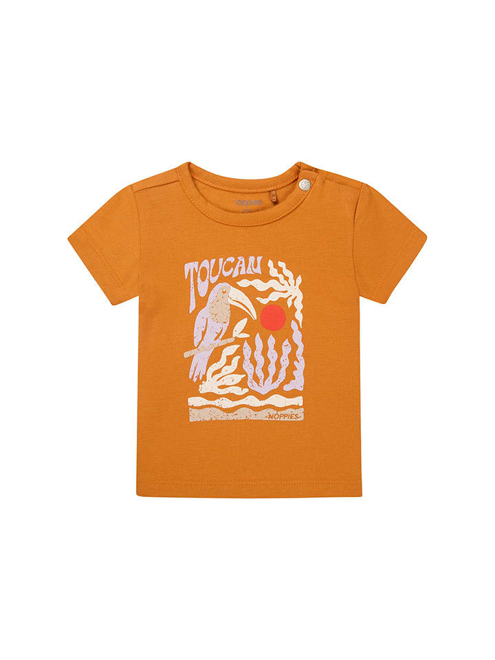 Noppies Koszulka "Ostra" w kolorze pomarańczowym rozmiar: 74