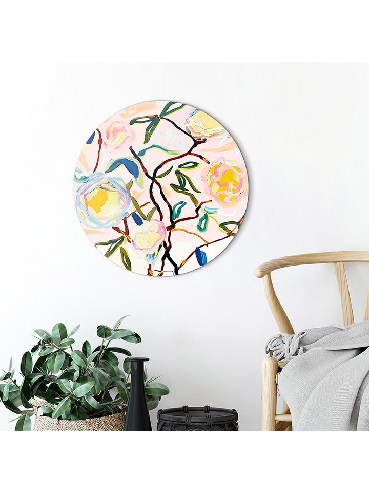 Orangewallz Druk artystyczny "Line Blossom" rozmiar: 50 cm