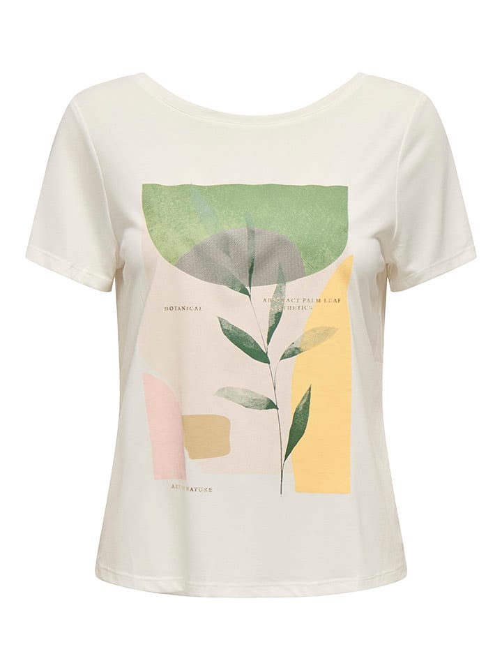 ONLY Koszulka "Free Life" w kolorze jasnoróżowym rozmiar: XS