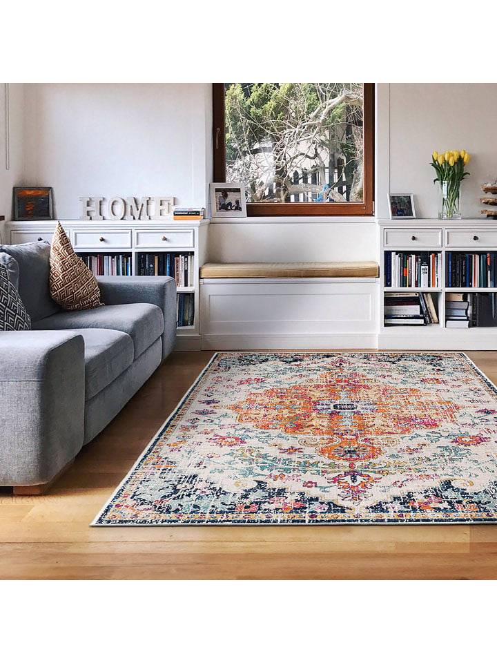 Conceptum Hypnose Dywan ''Kece-Fr43'' w kolorze beżowo-pomarańczowym rozmiar: 100x150 cm