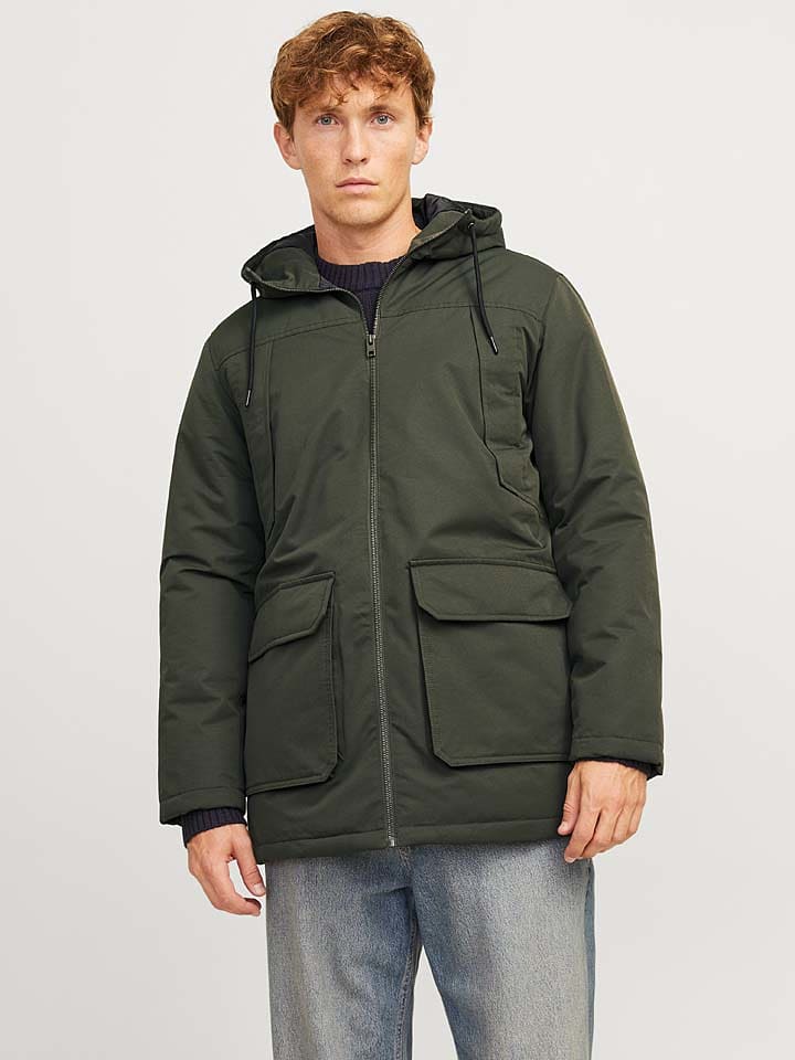 Jack & Jones Parka w kolorze khaki rozmiar: XL