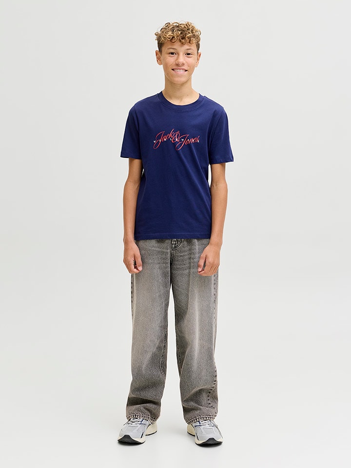 JACK & JONES Junior Dżinsy "Alex" - Comfort fit - w kolorze szarym rozmiar: 170