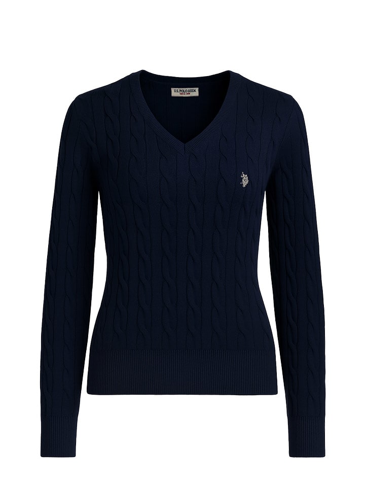 U.S. Polo Assn. Sweter w kolorze granatowym rozmiar: XL
