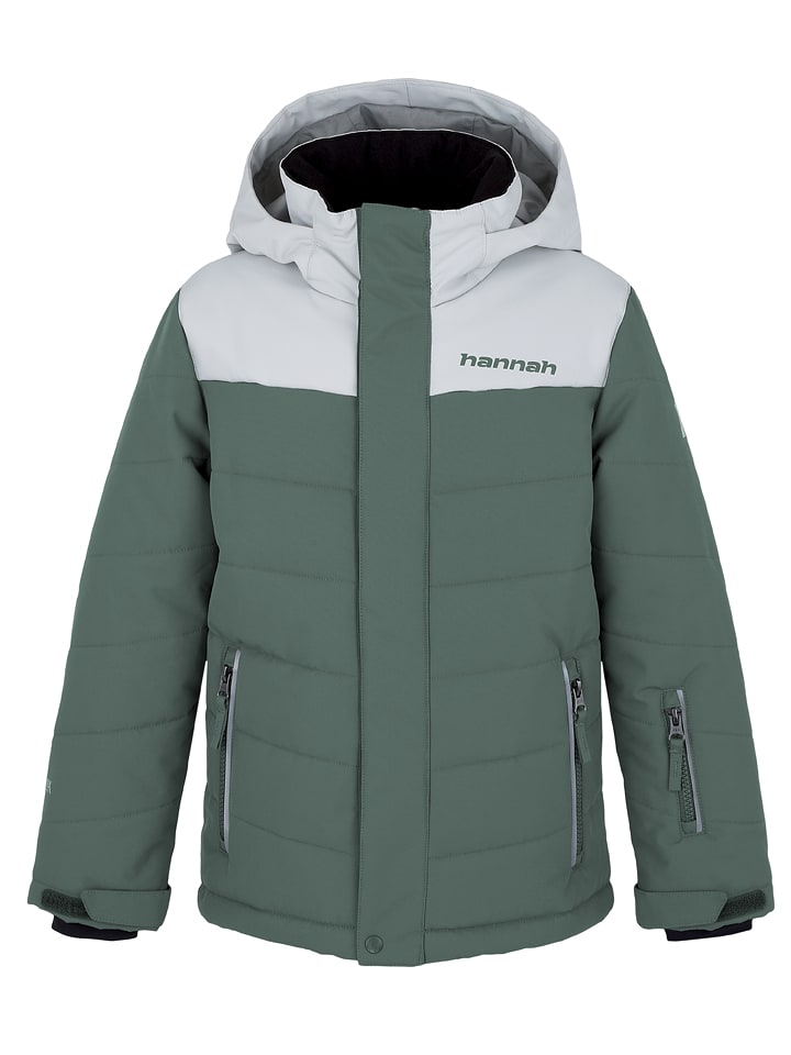 Hannah Kurtka narciarska w kolorze zielono-białym rozmiar: 146/152