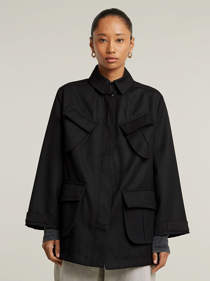 G-Star Kurtka przejściowa w kolorze czarnym rozmiar: XS