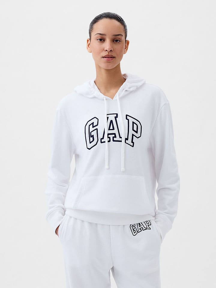 GAP Bluza w kolorze białym rozmiar: S