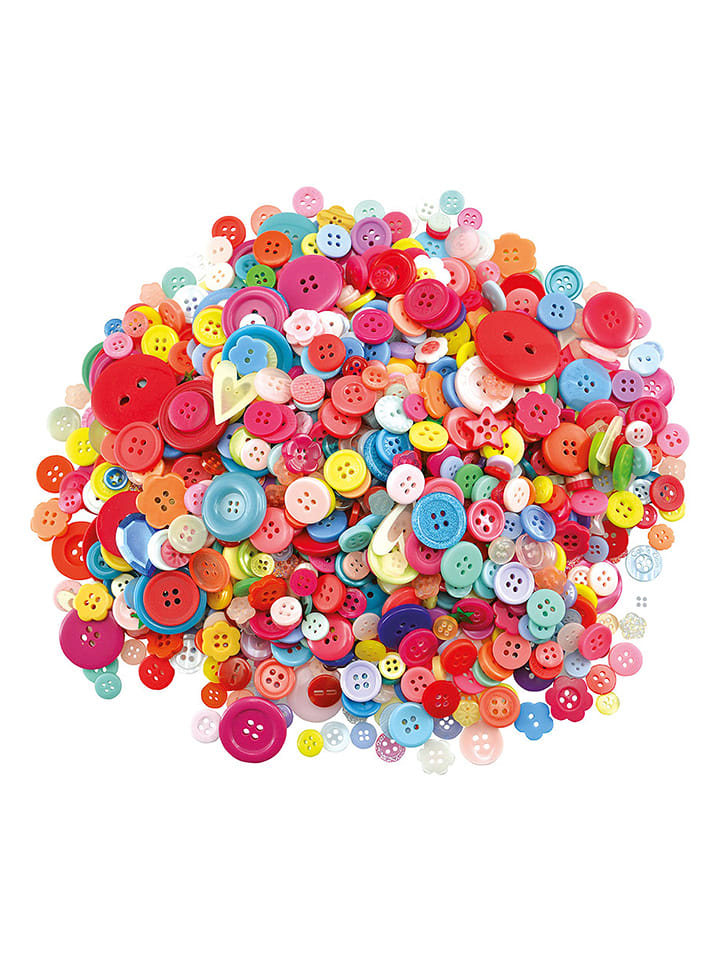 BLS Guziki w różnych kolorach - 3+ rozmiar: onesize