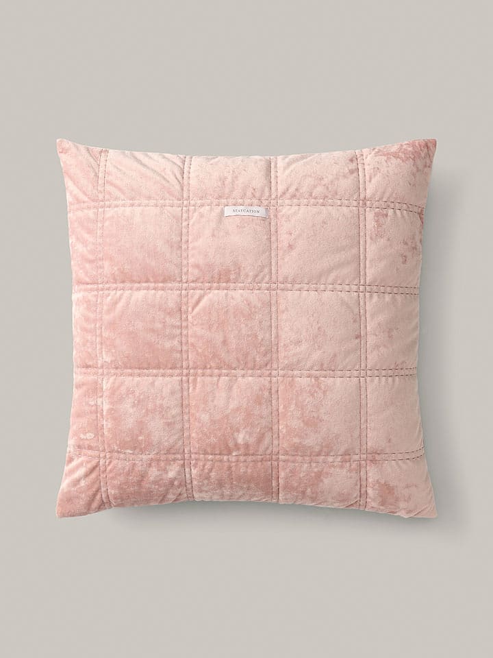 Staycation Poszewka "Pleasent" w kolorze jasnoróżowym na poduszkę rozmiar: 60x60 cm