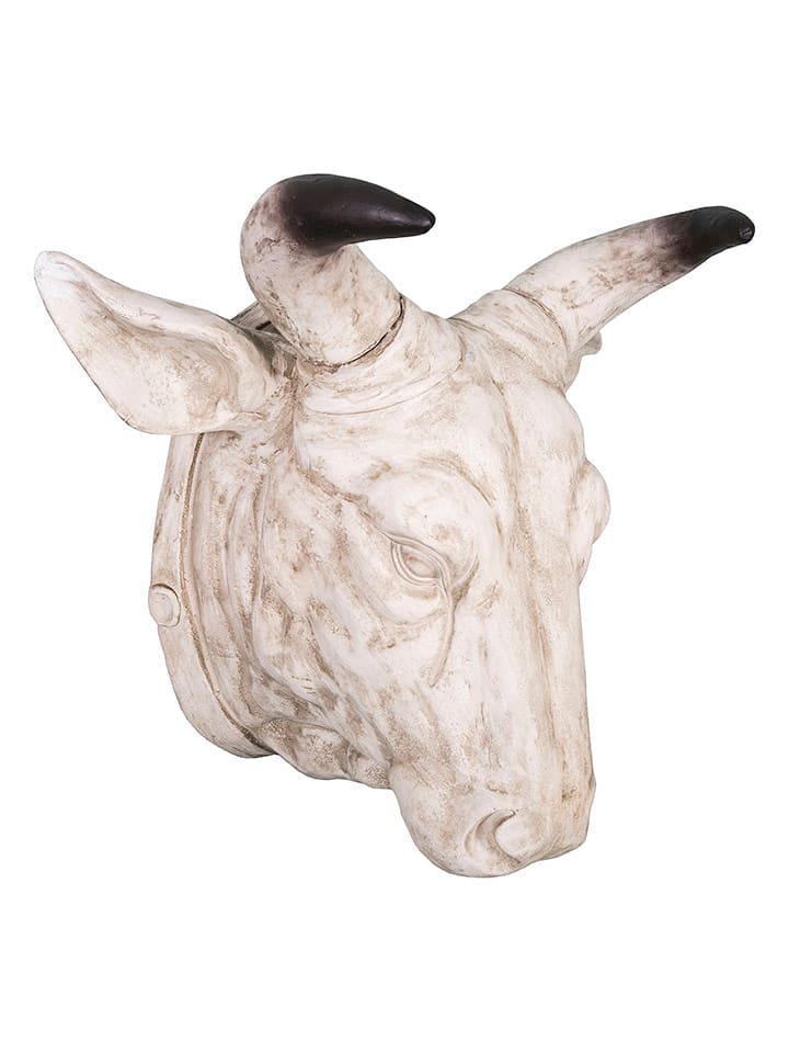 Anticline Dekoracja ścienna w kolorze biało-czarnym - 64 x 60 x 39 cm rozmiar: onesize