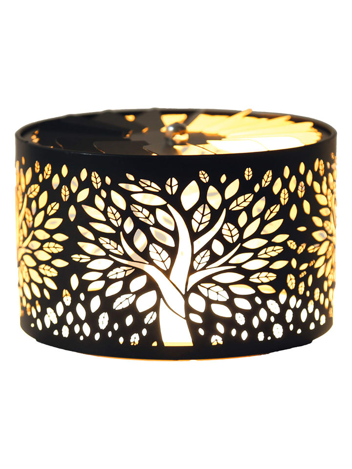 Woodbridge Karuzela "Tree of life" w kolorze złoto-czarnym do świec - Ø 13 cm rozmiar: onesize