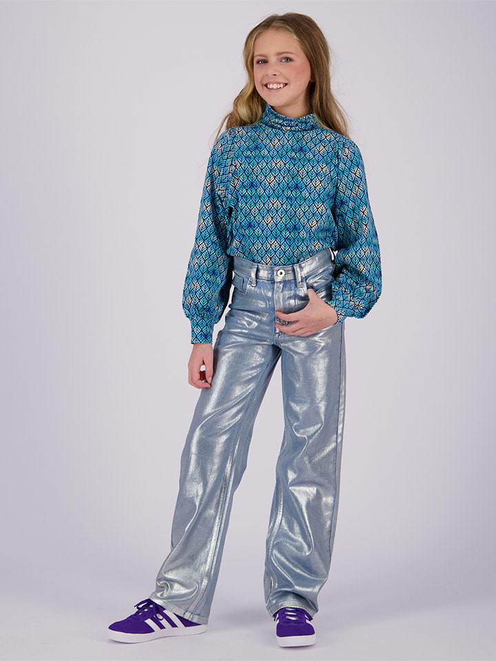 Vingino Dżinsy "Cato" - Regular fit - w kolorze srebrnym rozmiar: 152