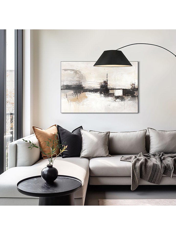 Orangewallz Druk artystyczny "Calm Abstract" w ramce rozmiar: 60x90 cm