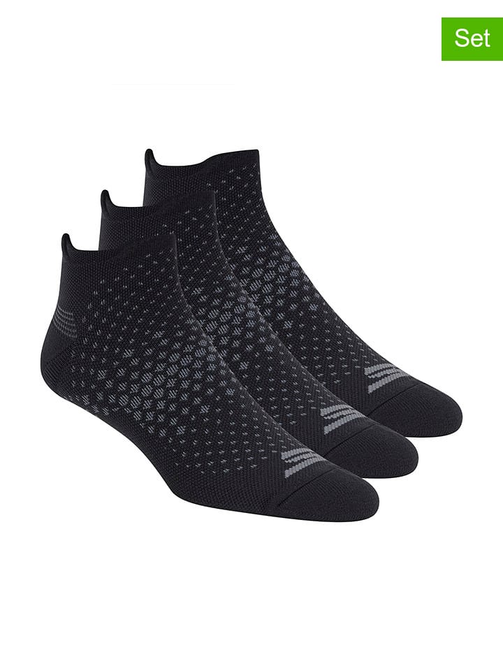 Skechers Skarpety (3 pary) w kolorze czarnym rozmiar: 39-42