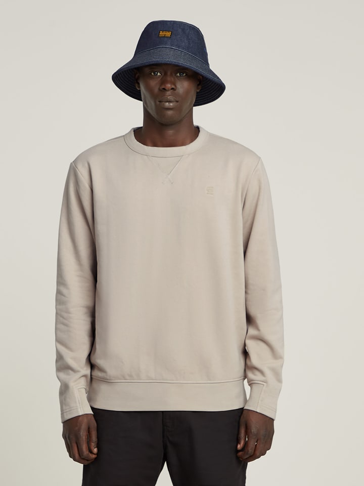 G-Star Bluza w kolorze beżowym rozmiar: S