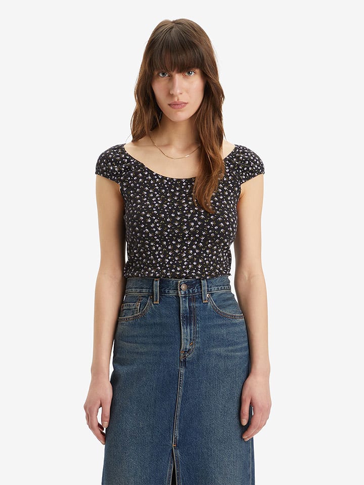 Levi's Koszulka w kolorze czarnym rozmiar: M