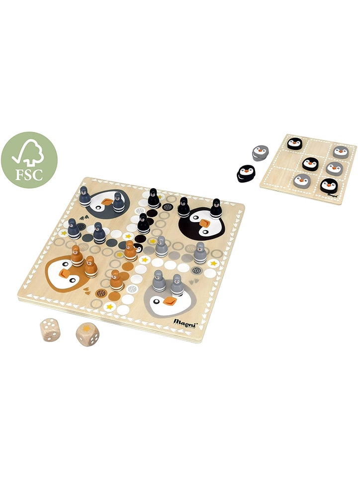 Magni Gra planszowa 2w1 - 3+ rozmiar: onesize