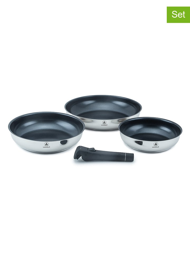 Laguiole 4-częściowy zestaw w kolorze srebrno-niebieskim rozmiar: onesize