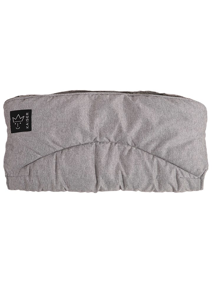 Kaiser Naturfellprodukte Ogrzewacz termiczny "Alaska" w kolorze jasnoszarym do rąk - 45 x 25 cm rozmiar: onesize