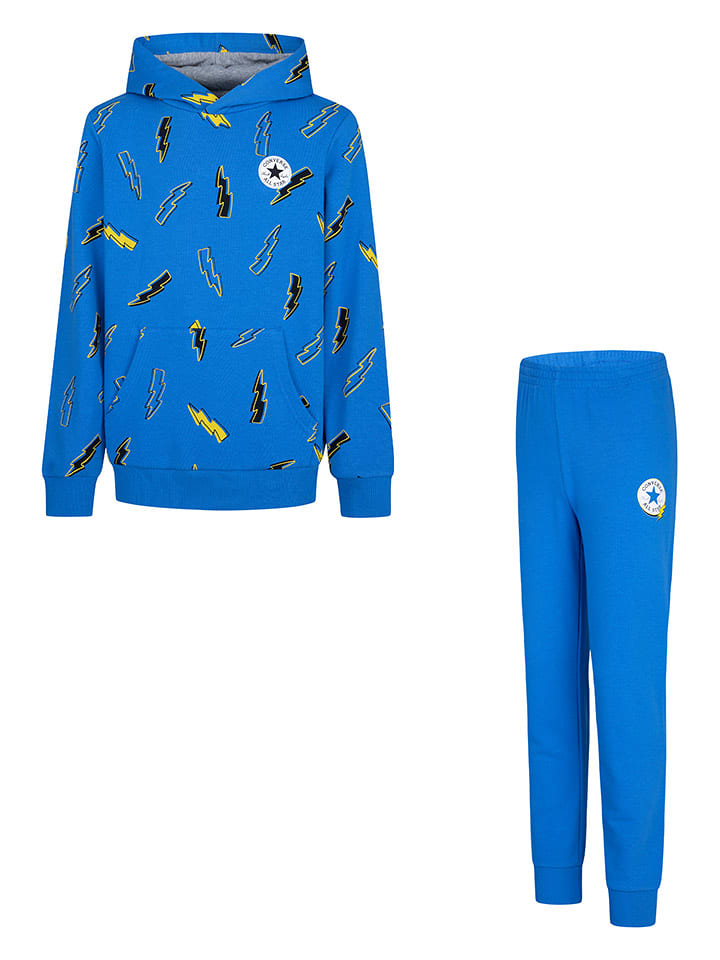 Converse 2-częściowy zestaw w kolorze niebieskim rozmiar: 140-152