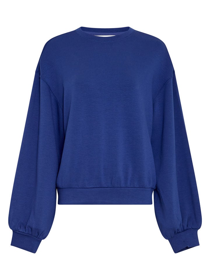 MOSS COPENHAGEN Bluza "Brionna Ima" w kolorze niebieskim rozmiar: S/M