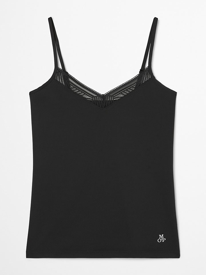 Marc O´Polo Bodywear Podkoszulek w kolorze czarnym rozmiar: M