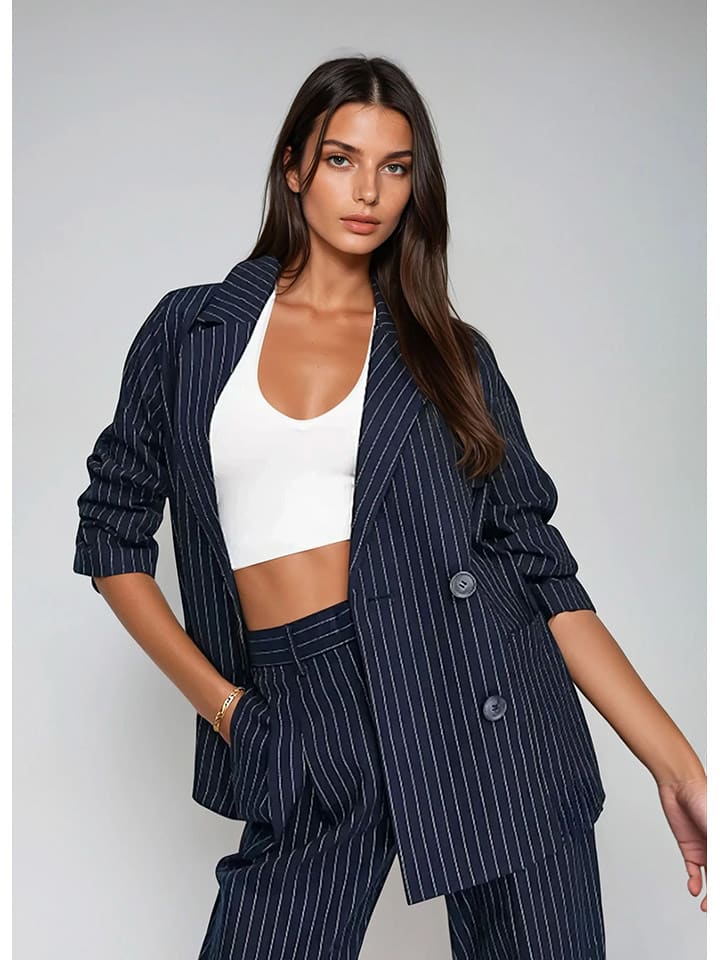 Monki Blezer w kolorze granatowym rozmiar: M