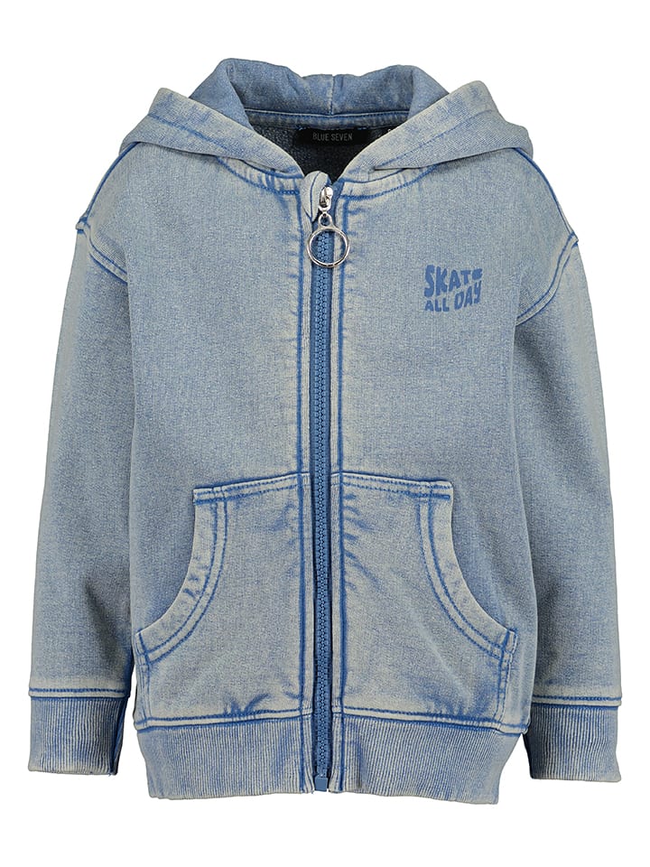 Blue Seven Bluza w kolorze niebieskim rozmiar: 122