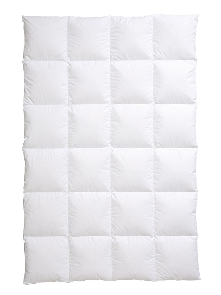 Häussling Bettwaren Zimowa kołdra puchowa w kolorze białym rozmiar: 200x220 cm