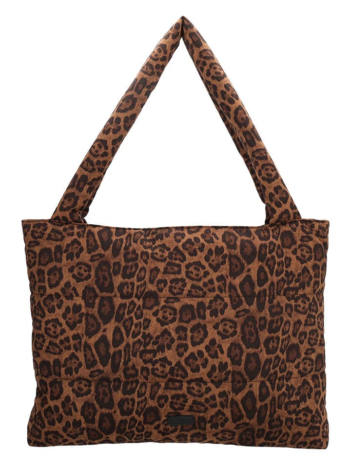 Beagles Shopper bag w kolorze jasnobrązowym - 55 x 40 x 7 cm rozmiar: onesize