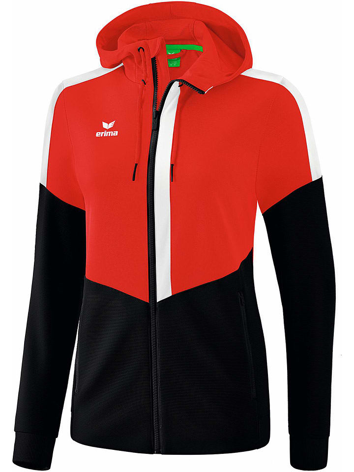 erima Kurtka sportowa "Squad" w kolorze czerwono-czarnym rozmiar: 36