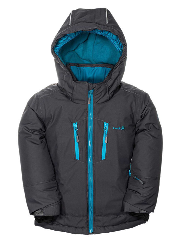 Kamik Kurtka zimowa "Hux" w kolorze antracytowym rozmiar: 116