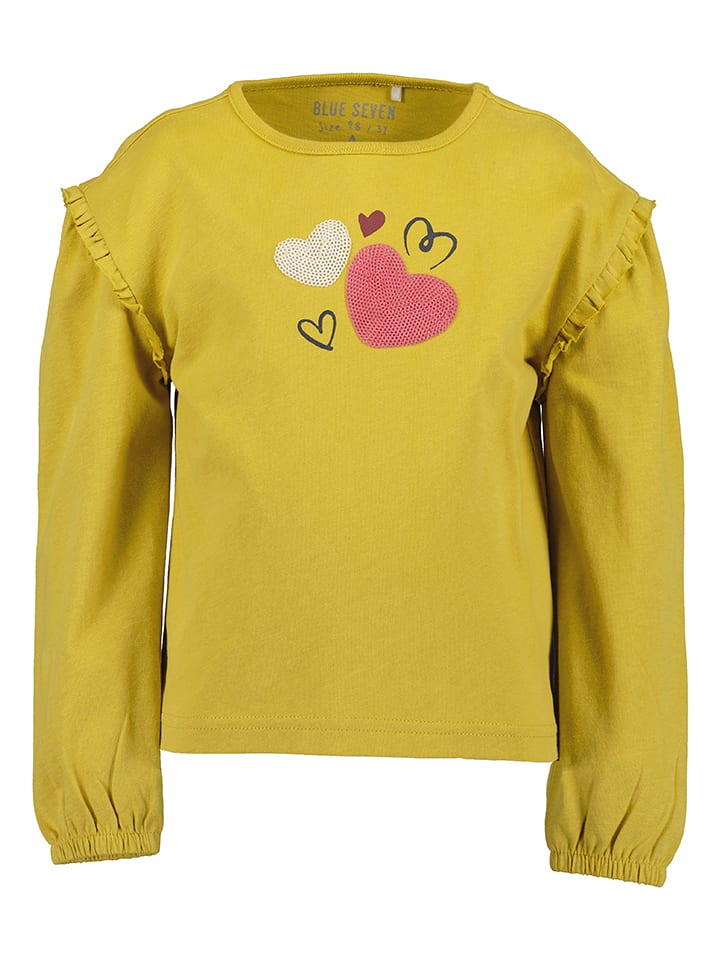 Blue Seven Koszulka w kolorze żółtym rozmiar: 122