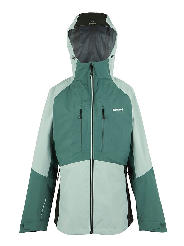 Regatta Kurtka funkcyjna 3w1 "Carletta" w kolorze turkusowym rozmiar: 44