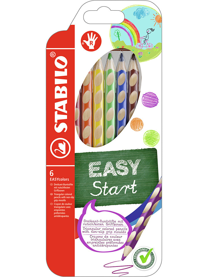 STABILO Kredki (6 szt.) "EASYcolors" rozmiar: onesize
