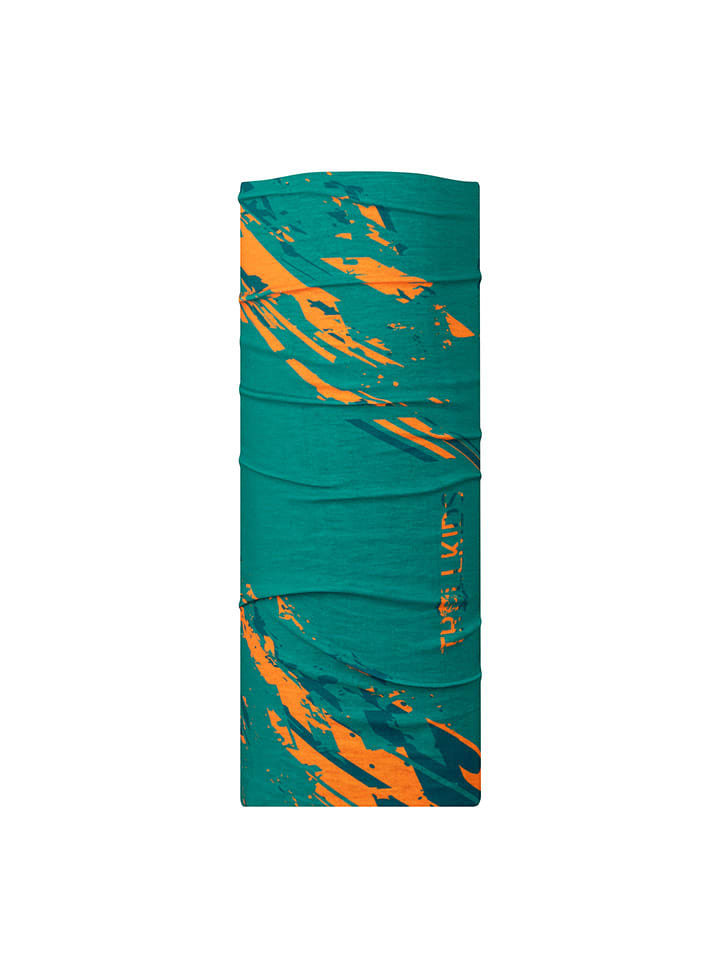 Trollkids Szal-koło w kolorze zielono-pomarańczowym rozmiar: onesize