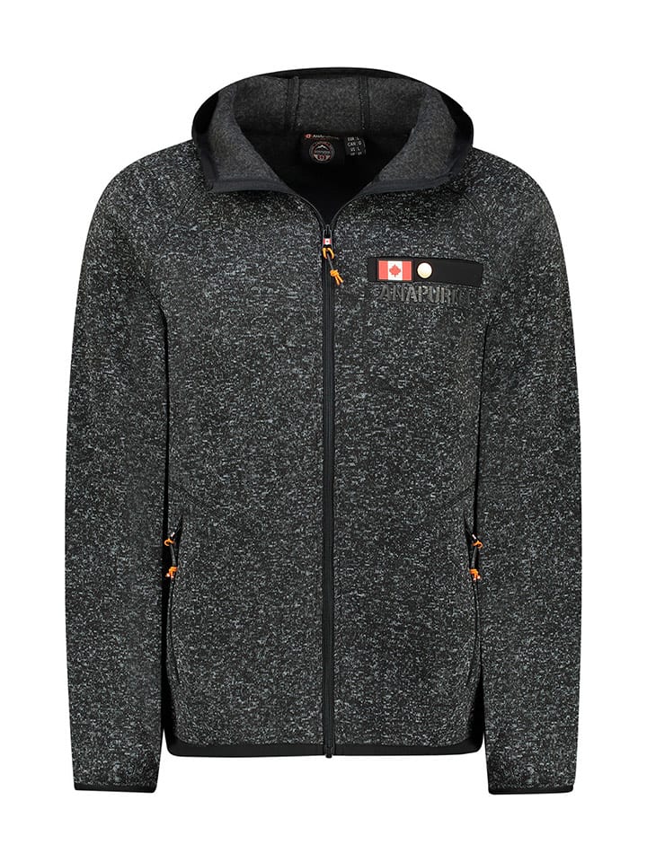 ANAPURNA Kurtka polarowa "Tipaqrniana" w kolorze czarnym rozmiar: 3XL