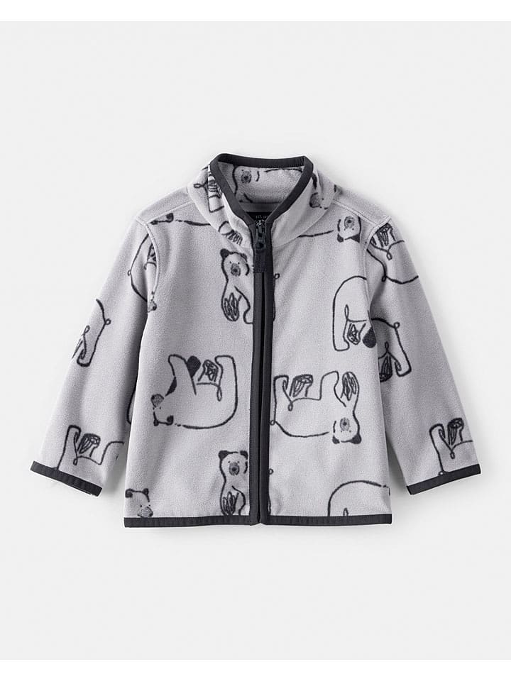 OshKosh Kurtka polarowa w kolorze szarym rozmiar: 110