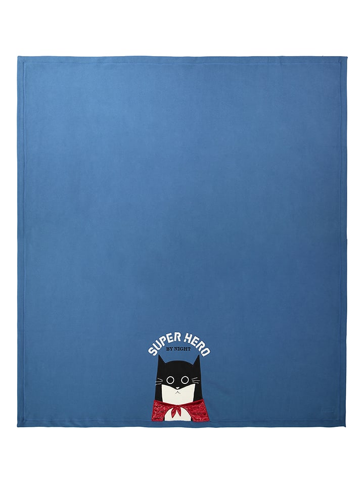 maryplaid Pled w kolorze niebieskim rozmiar: 160x180 cm